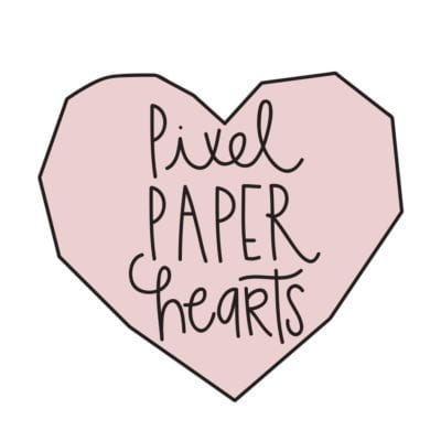 Pixel Paper Hearts - Pens & Keychains